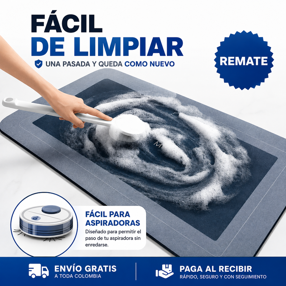 Alfombras Antideslizantes para Cocina · Combo x2