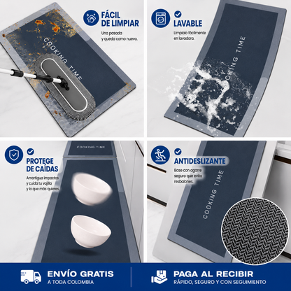Alfombras Antideslizantes para Cocina · Combo x2